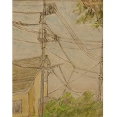 塩川　雅子　［空を区切る］